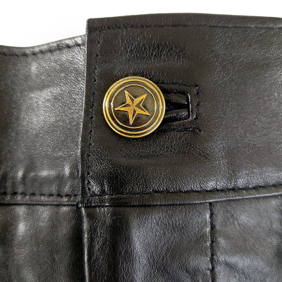 LeatherCult | Napa Leather Skirt NWT Handmade - Picture 5 of 11